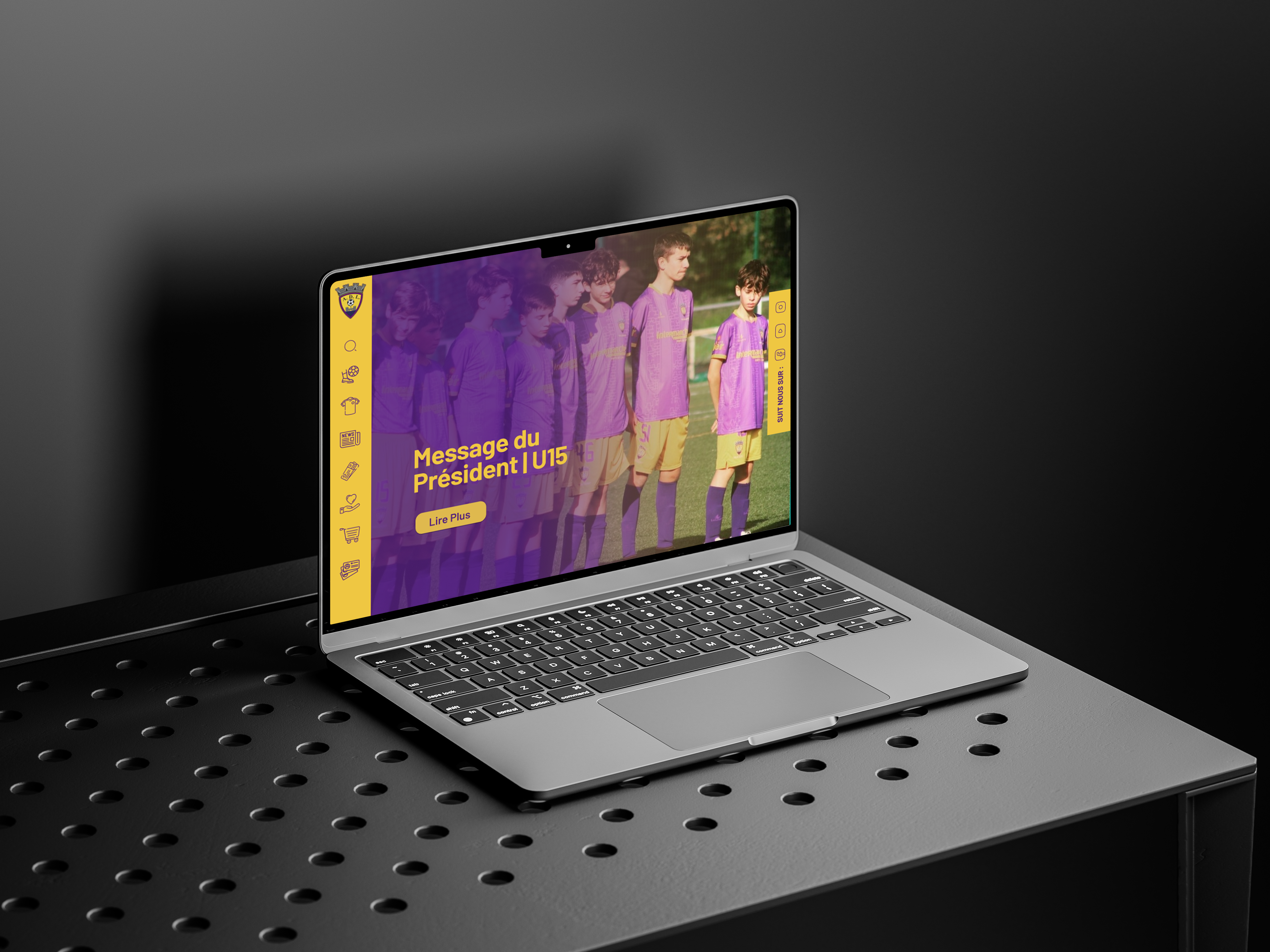 Landing Page fictive « Os Limianos »