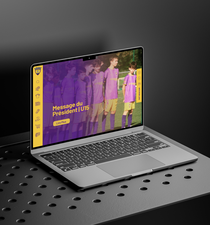 Landing Page fictive « Os Limianos »